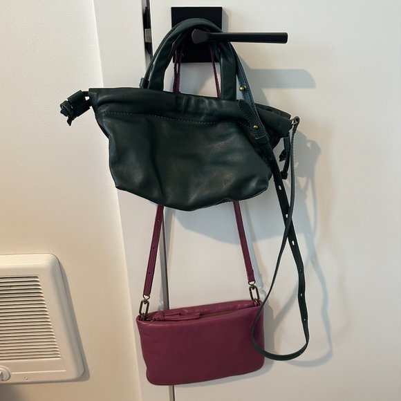 BUNDLE (2) NWT madewell leather crossbody bags - Picture 1 of 3